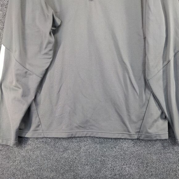 Under Armour Roche Quarter Zip Jacket Mens XL Long Sleeve Gray Loose Polyester - Picture 7 of 16